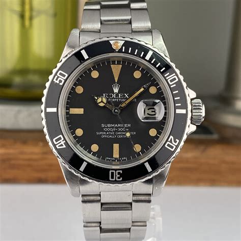 rolex submariner 1983|1982 rolex submariner 16800.